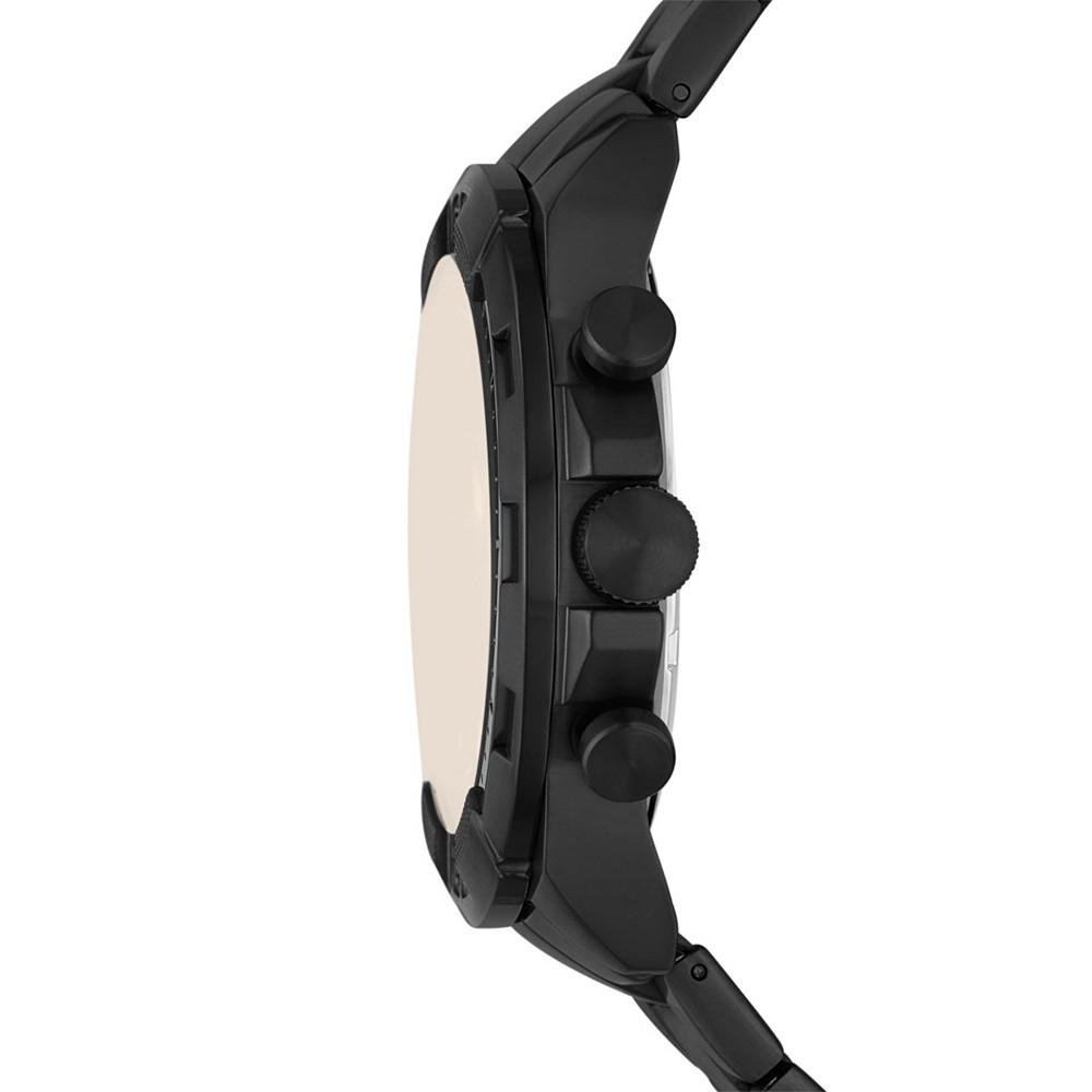 Men's Bronson Chronograph Black Stainless Steel Bracelet Watch 44mm商品第3张图片规格展示