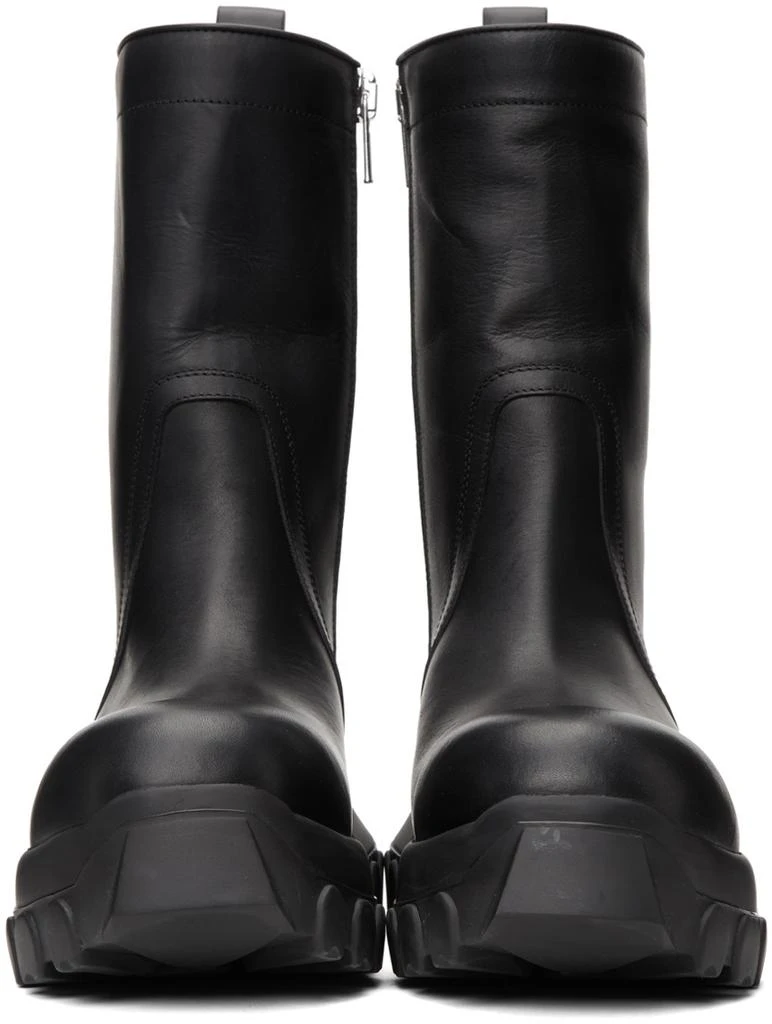 商品Rick Owens|Black Creeper Bozo Tractor Boots,价格¥5140,第2张图片详细描述