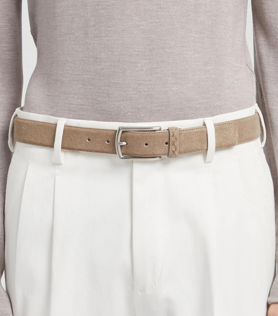 商品Zegna|Suede Belt,价格¥4026,第2张图片详细描述