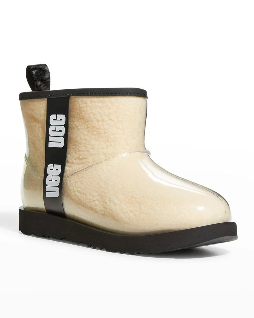 商品UGG|Girl's Classic Mini Logo See-Through Waterproof Boots, Toddler/Kids,价格¥965,第2张图片详细描述