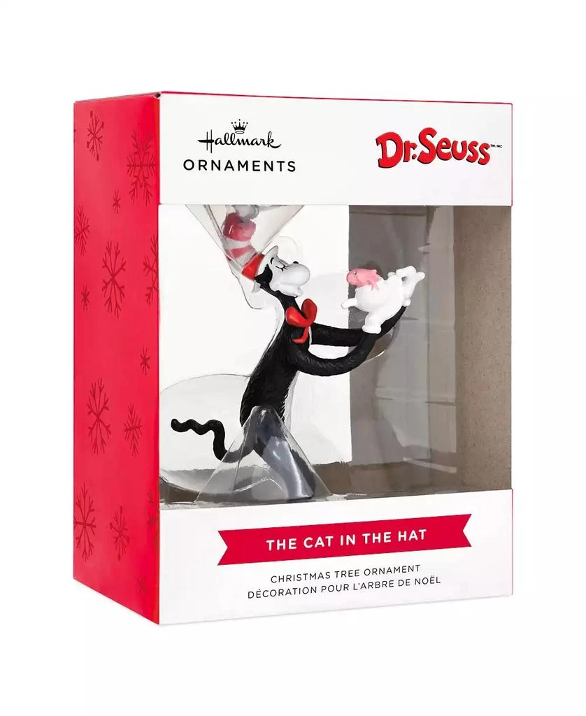 商品Hallmark|Christmas Ornament Dr. Seuss's the Cat in the Hat with Fish Bowl,价格¥101,第3张图片详细描述