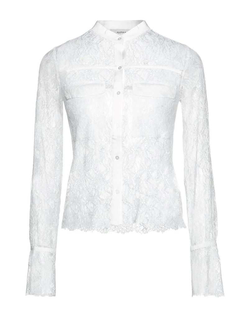 商品ALPHA STUDIO|Lace shirts & blouses,价格¥326,第1张图片