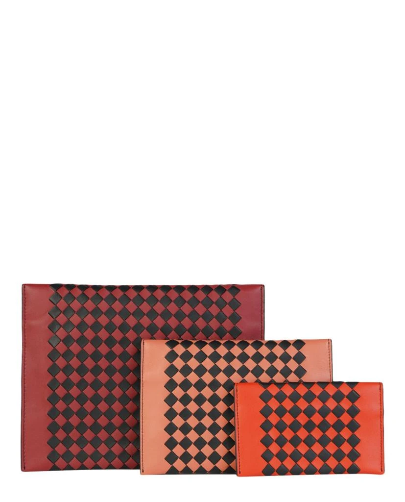 商品Bottega Veneta|Trio Set Clutch Bags,价格¥2253,第4张图片详细描述