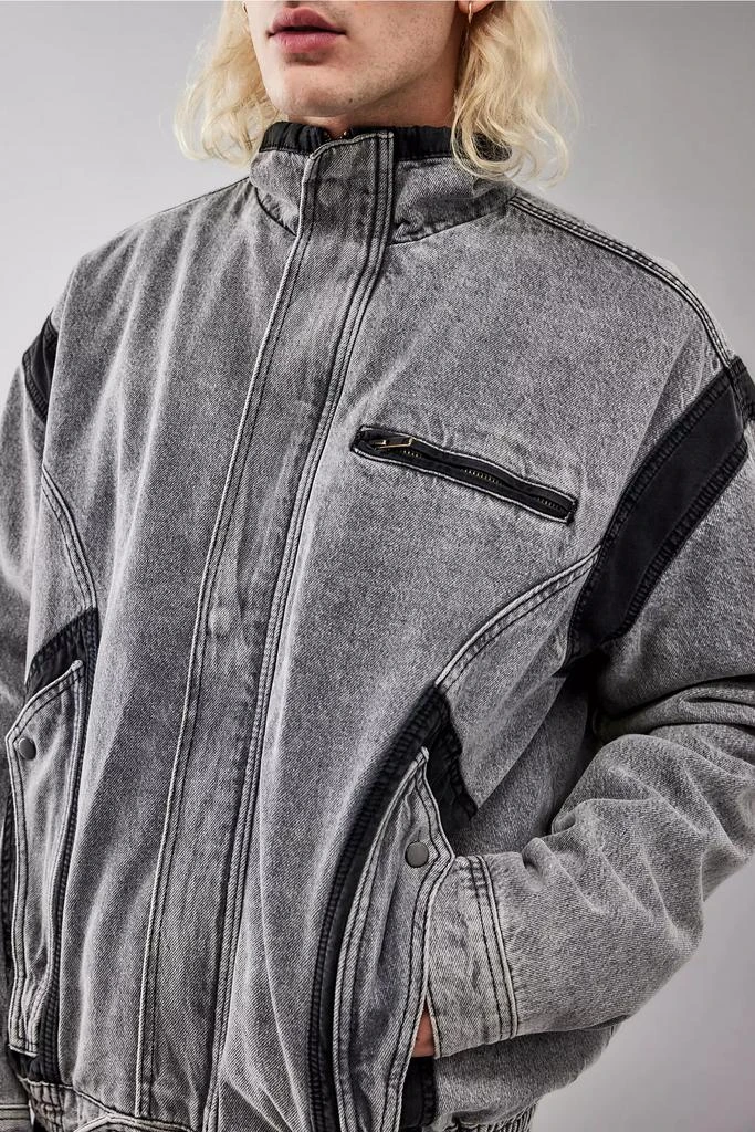 商品BDG|BDG Contrast Panel Denim Jacket,价格¥1080,第2张图片详细描述