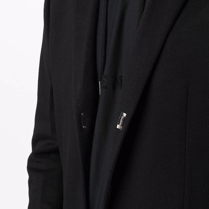 商品Givenchy|GIVENCHY 男士黑色卫衣/帽衫 BM715N3Y6M-001,价格¥5334,第1张图片