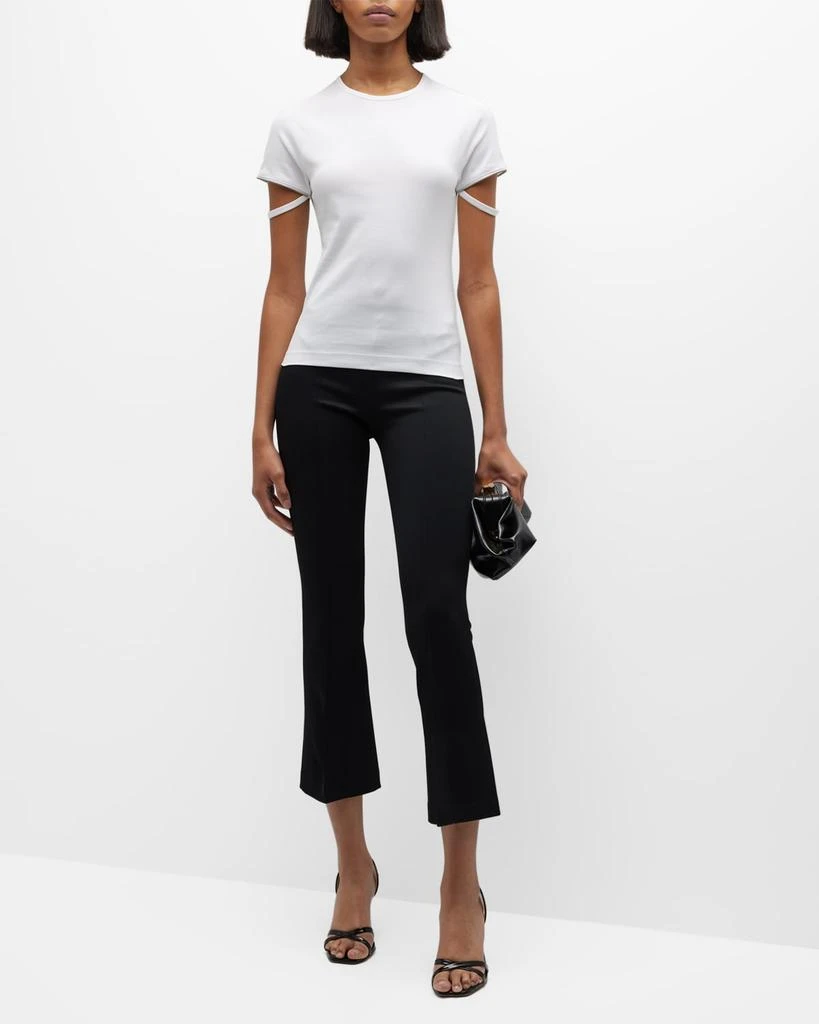 商品Helmut Lang|Zip Sleeve Tee,价格¥349,第3张图片详细描述