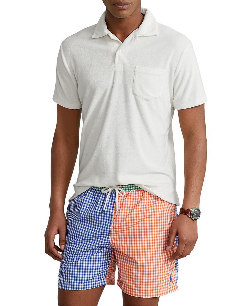 商品Ralph Lauren|Terry Solid Custom Slim Fit Polo Shirt,价格¥458,第1张图片