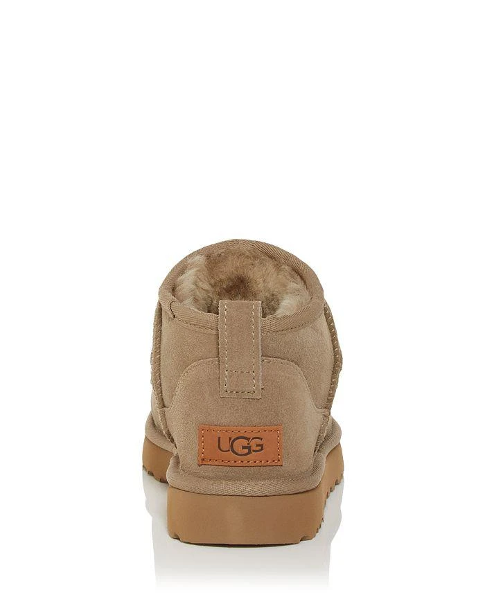 商品UGG|Women's Classic Ultra Mini Shearling Booties,价格¥1118,第5张图片详细描述