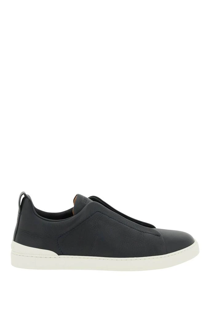 商品Zegna|TRIPLE STITCH SLIP-ON SNEAKERS,价格¥4125,第1张图片