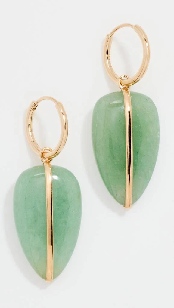 商品By Pariah|14k Large Pebble Earrings,价格¥11533,第1张图片