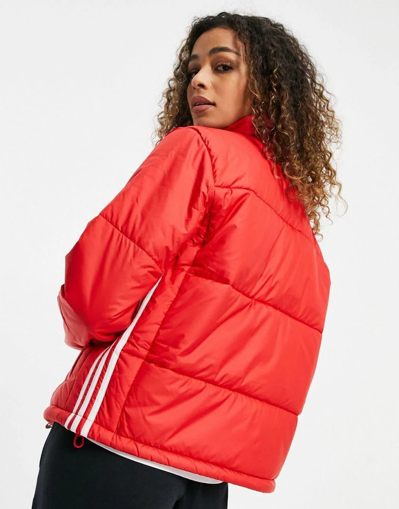 商品Adidas|adidas Originals short puffer jacket in red,价格¥332,第2张图片详细描述