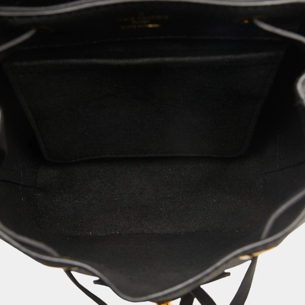 商品[二手商品] Louis Vuitton|Louis Vuitton Black Leather Lockme Backpack,价格¥18591,第4张图片详细描述
