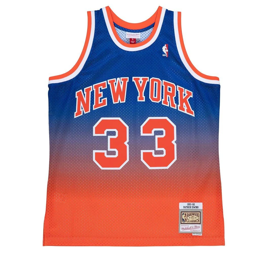 商品Mitchell & Ness|Fadeaway Swingman Crew Neck Athletic Tank Top Jersey 1991-92,价格¥492,第1张图片详细描述