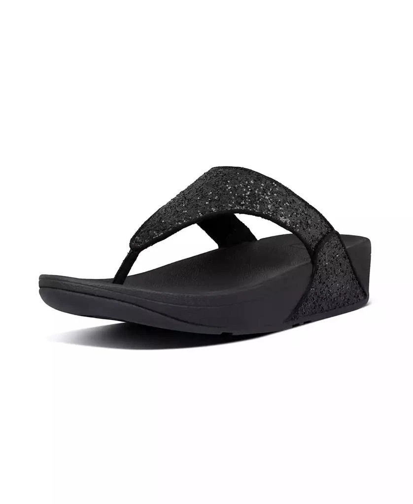 商品FitFlop|Women's Lulu Glitter Toe-Thongs Sandal,价格¥601,第1张图片