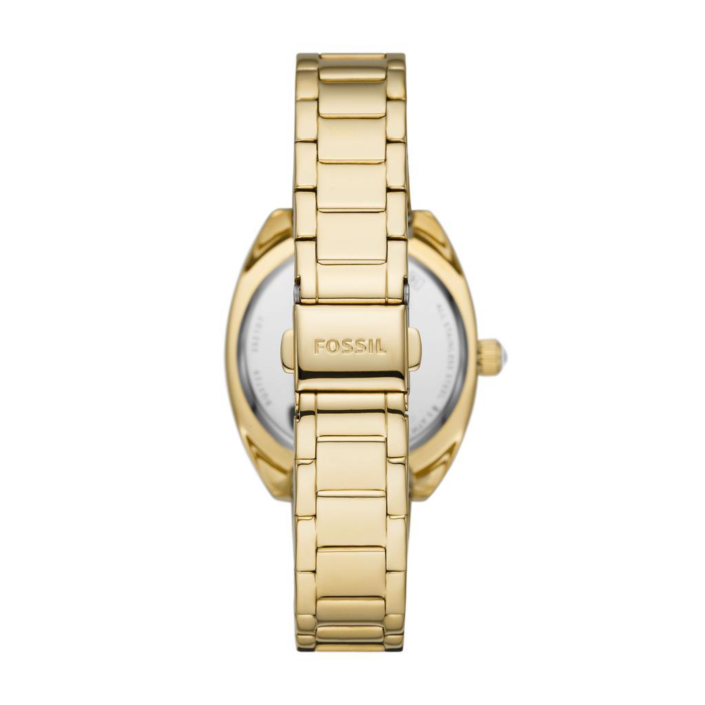 商品Fossil|Fossil Women's Vale Automatic, Gold-Tone Stainless Steel Watch,价格¥599,第5张图片详细描述