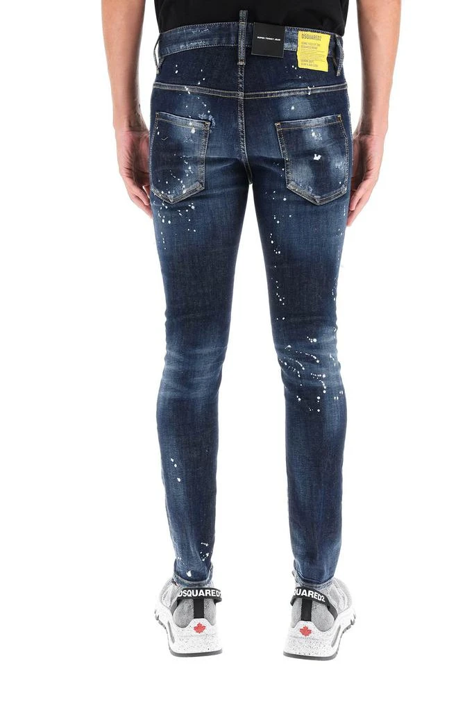 商品DSQUARED2|Dsquared2 dark ripped bleach wash cool guy jeans,价格¥2901,第3张图片详细描述