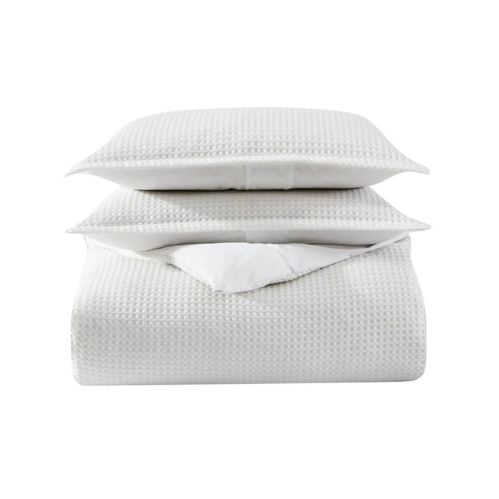 商品Eddie Bauer|CLOSEOUT! Alpine Waffle 3 Pc. Duvet Cover Set,价格¥654,第2张图片详细描述