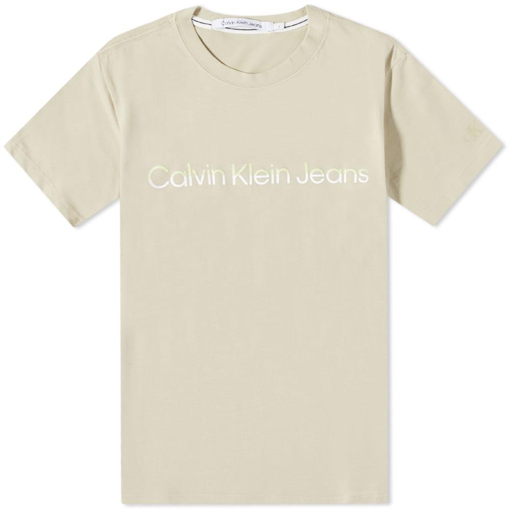 Calvin Klein Mixed Institutional Tee商品第1张图片规格展示
