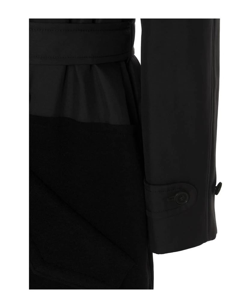 商品MAISON MARGIELA|Double-breasted Nylon Trench Coat,价格¥7973,第4张图片详细描述