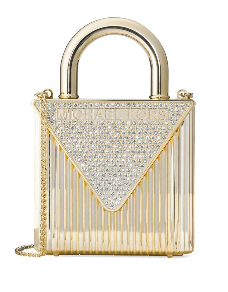 商品Michael Kors|Mercer Oversized Lock Clutch,价格¥1346,第2张图片详细描述