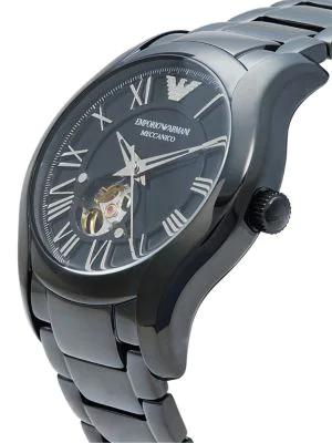 43MM Black Stainless Steel Automatic Bracelet Watch商品第3张图片规格展示
