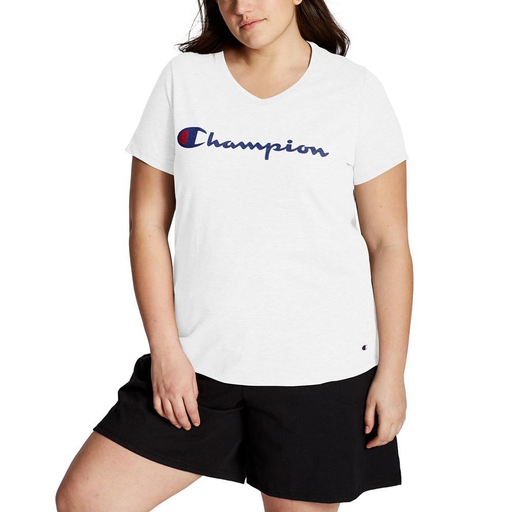 商品CHAMPION|Plus Size Logo T-Shirt,价格¥54,第1张图片