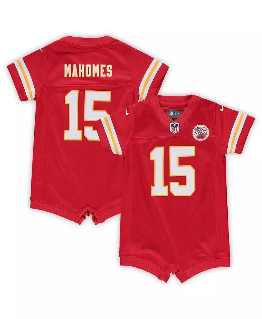 商品NIKE|Infant Girls and Boys Patrick Mahomes Red Kansas City Chiefs Romper Jersey,价格¥307,第1张图片