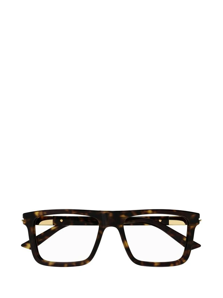 商品Gucci|Gucci Eyewear Square Frame Glasses,价格¥2573,第1张图片
