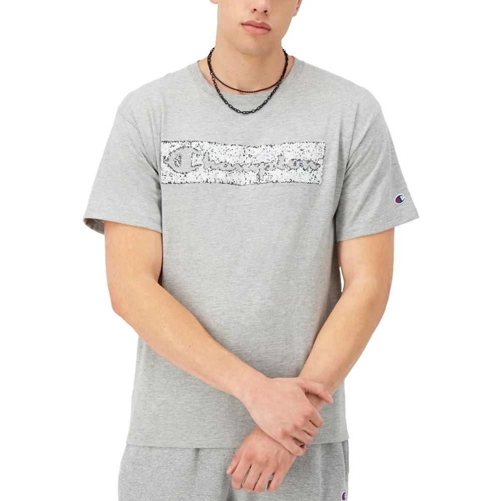 商品CHAMPION|Men's Classic Standard-Fit Logo Graphic T-Shirt,价格¥113,第1张图片