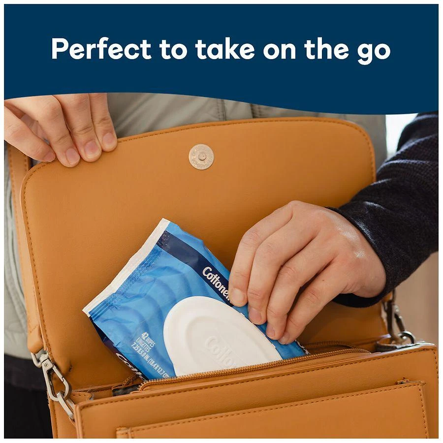 商品Cottonelle|Fresh Care Flushable Wet Wipes Unscented,价格¥49,第4张图片详细描述