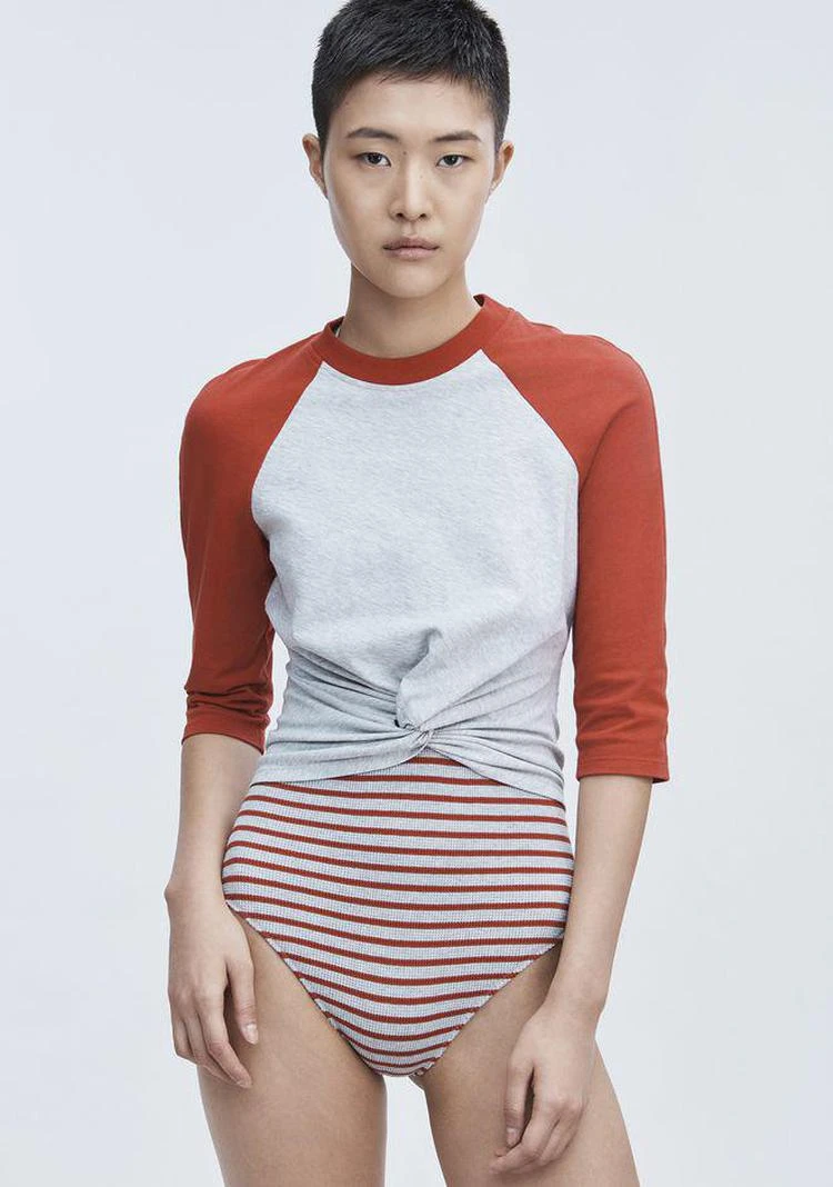 商品Alexander Wang|TWIST FRONT TOP,价格¥588,第4张图片详细描述
