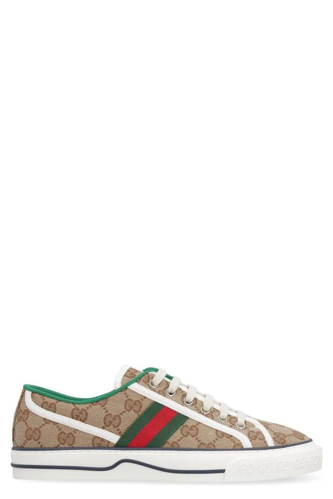 商品Gucci|GUCCI GUCCI TENNIS 1977 LOW-TOP SNEAKERS,价格¥4300,第1张图片