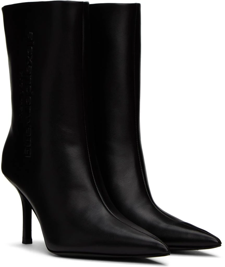 商品Alexander Wang|Black Delphine Boots,价格¥6718,第4张图片详细描述