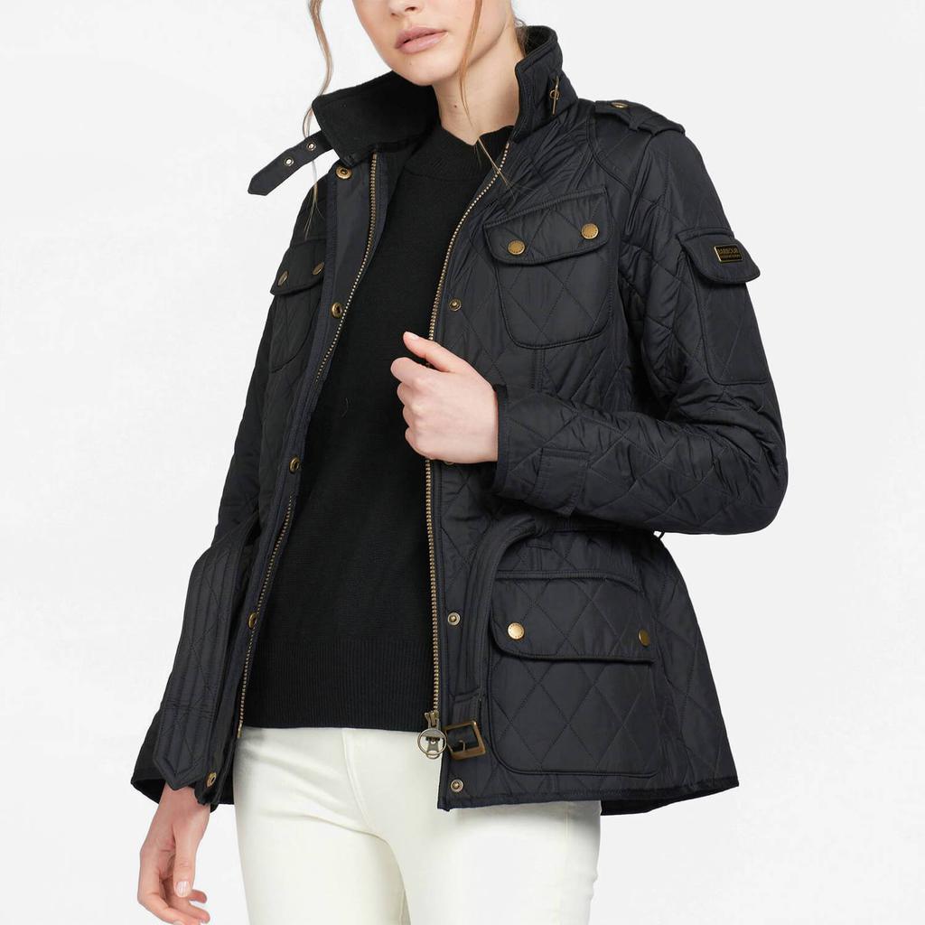 Barbour International Women's Tourer Polarquilt Jacket - Black商品第1张图片规格展示