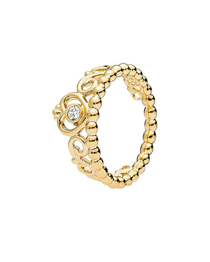 商品PANDORA|Pandora Shine 18K Over Silver Tiara Crown Ring,价格¥393,第1张图片