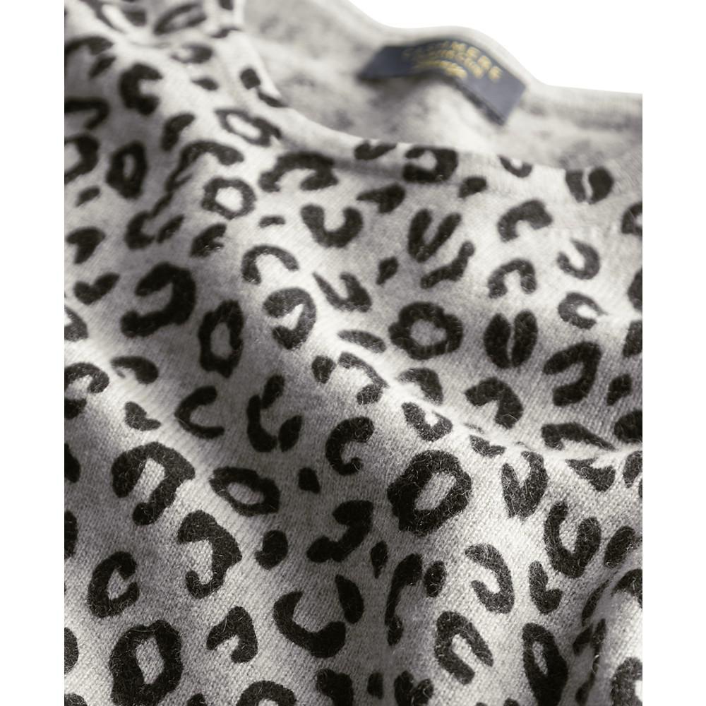 Women's 100% Cashmere Spotty Dottie Sweater, Created for Macy's商品第5张图片规格展示