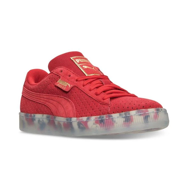 商品Puma|Women's Suede Classic v2 Perf Casual Sneakers from Finish Line,价格¥149,第1张图片