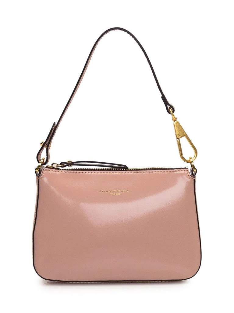 商品GIANNI CHIARINI|Gianni Chiarini Logo Print Zipped Shoulder Bag,价格¥1174,第1张图片