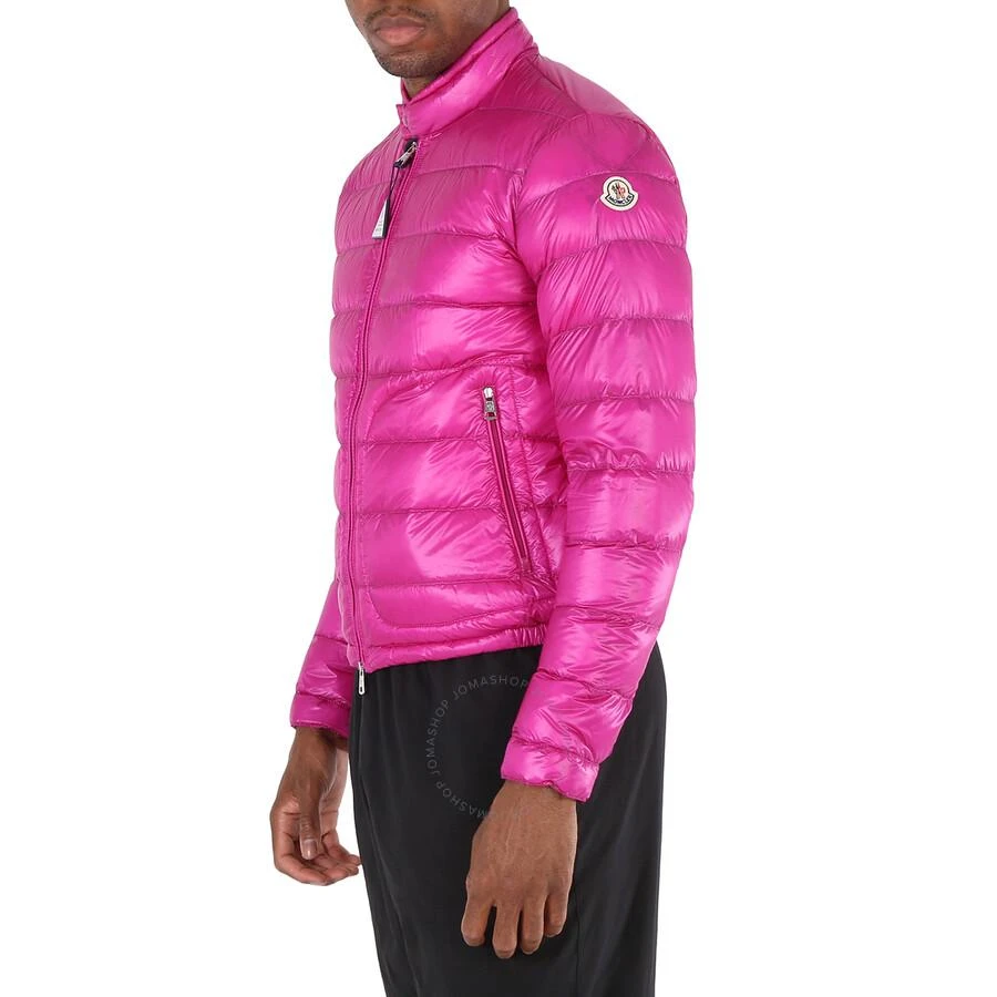 商品Moncler|Men's Acorus Padded Jacket in Dark Pink,价格¥4235,第3张图片详细描述