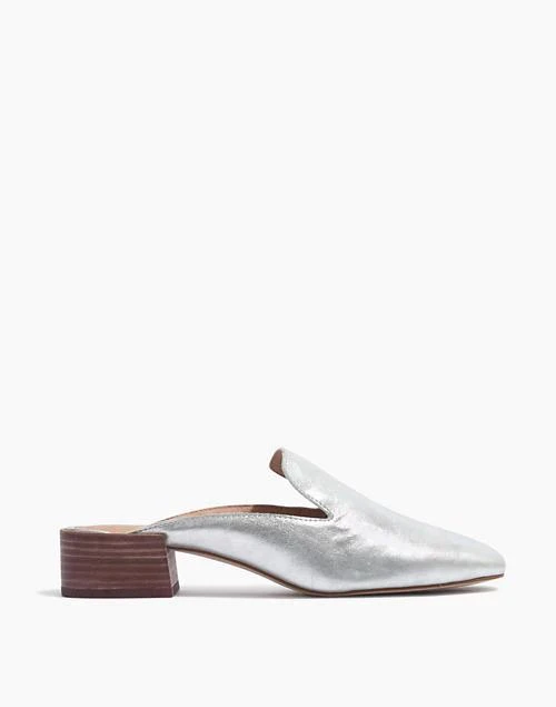 商品Madewell|The Willa Loafer Mule in Metallic,价格¥558,第2张图片详细描述