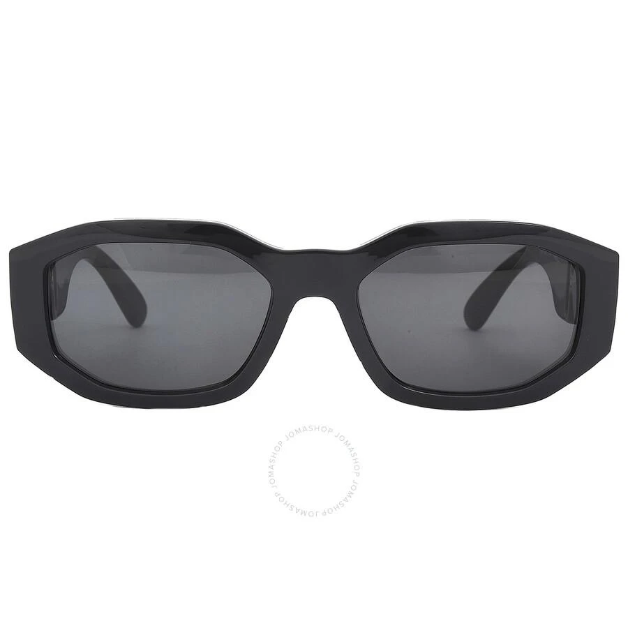 Versace Dark Gray Geometric Unisex Sunglasses VE4361 542287 53 1