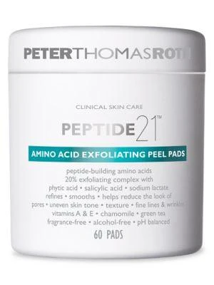 商品Peter Thomas Roth|Peptide 21™ Amino Acid Exfoliating Peel Pads,价格¥276,第1张图片