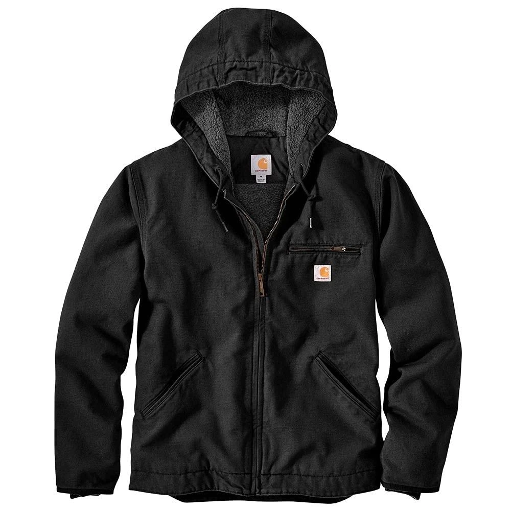 商品Carhartt|Carhartt Men's 104392 Washed Duck Jacket - Sherpa Lined,价格¥1074,第1张图片