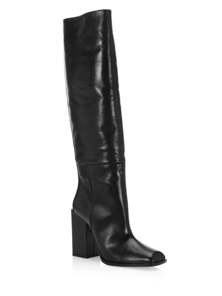 商品Yves Saint Laurent|Jodie 105 Leather Knee-High Boots,价格¥4483,第1张图片