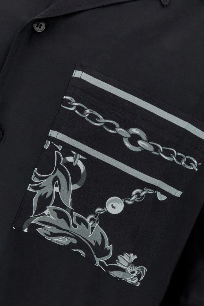 商品Versace|Versace Jeans Couture Chain Couture Printed Short-Sleeved Shirt,价格¥1891,第3张图片详细描述