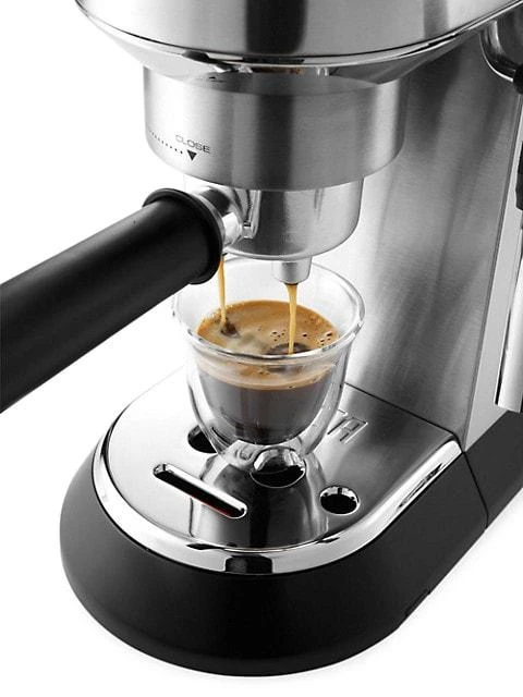 商品De'Longhi|Dedica Deluxe Rapid Cappuccino System Stainless Steel15-Bar Pump Espresso Machine,价格¥2853,第3张图片详细描述