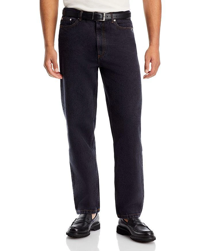商品A.P.C.|Martin Straight Fit Jeans in Noir Del,价格¥1471,第1张图片详细描述
