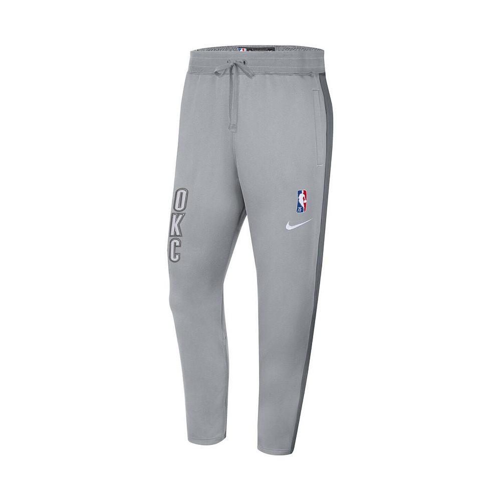 Men's Gray Oklahoma City Thunder 2021/22 City Edition Showtime Performance Pants商品第3张图片规格展示