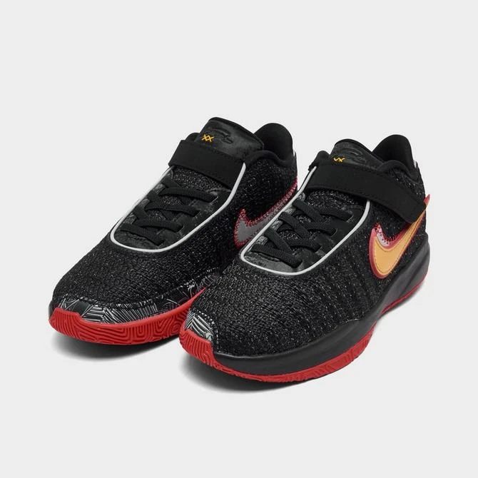 商品NIKE|Little Kids' Nike LeBron 20 Stretch Lace Basketball Shoes,价格¥372,第2张图片详细描述