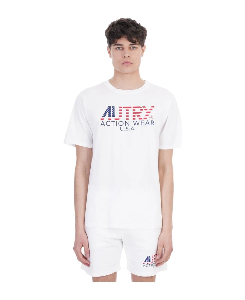 商品Autry|T-shirt In White Cotton,价格¥839,第1张图片